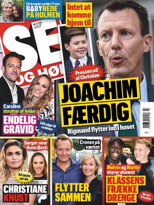 Détails du titre pour SE og HØR par Aller Media A/S - Liste d'attente